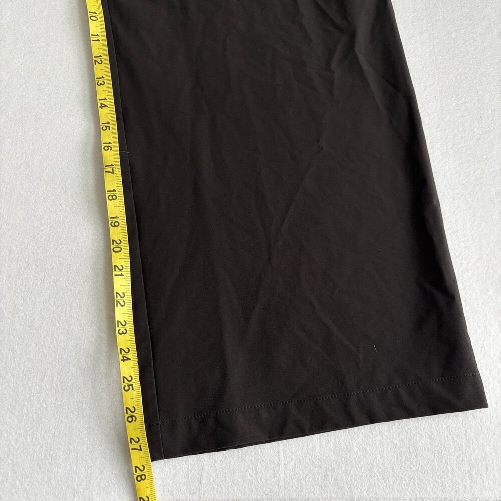 FIGS Pro High Waisted Wide Leg Trouser in Black - Picture 9 of 9